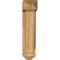 Ekena Millwork Traditional Arts and Crafts Rough Sawn Bracket w/ Offset Brace, Western Red Cedar, 6"W x 18"D x 26"H BKT0604X18X26TRA03RWR - alternate 3